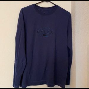 Tommy bahama long sleeve shirt blue medium
